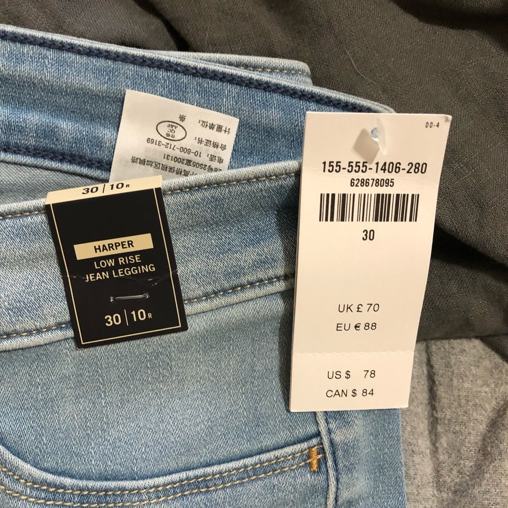 Abercrombie Harper Skinny Jeans